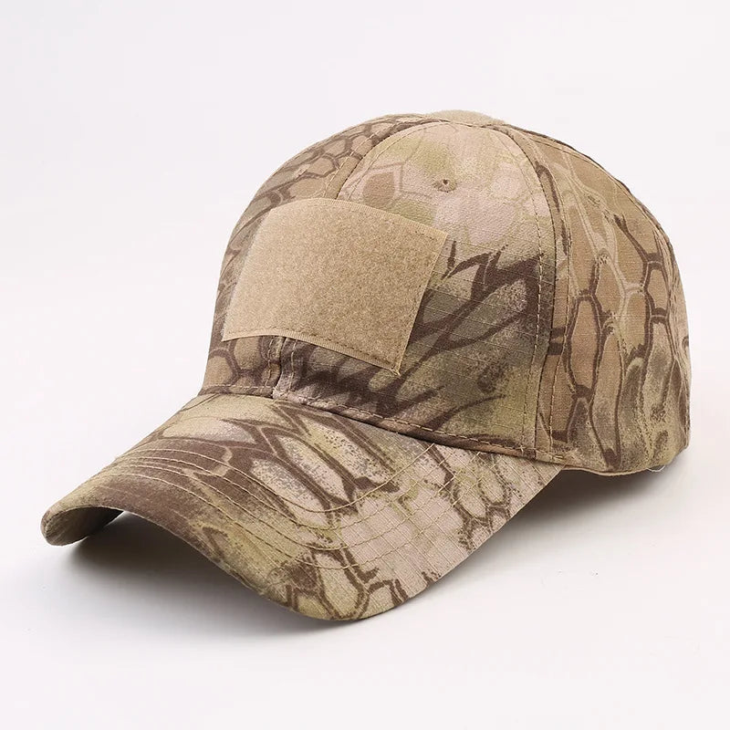 Men Camouflage Baseball Cap Camo Hat Camouflage Outdoor Sports Cap Camo Tactical Cap