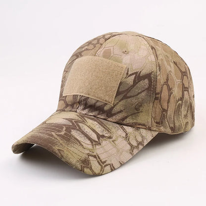 Men Camouflage Baseball Cap Camo Hat Camouflage Outdoor Sports Cap Camo Tactical Cap