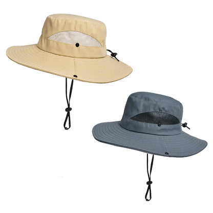 Men's Bucket Hat Summer Fisherman’s Hat Wide Brim Outdoor Sports