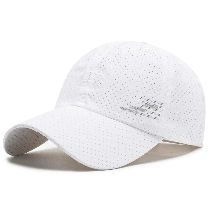 Quick Dry Mesh Baseball Cap For Men - Waterproof And Breathable