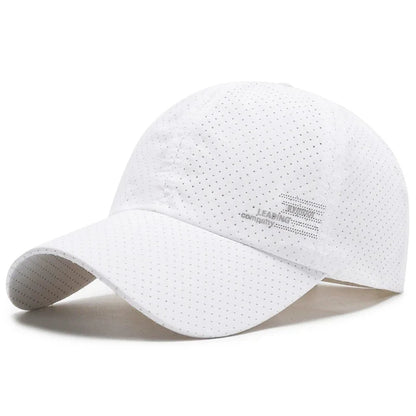 Quick Dry Mesh Baseball Cap For Men - Waterproof And Breathable