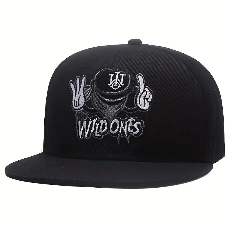 Brand Embroidery Retro Snapback Caps for Men Women Bone Snapbacks Black Sports