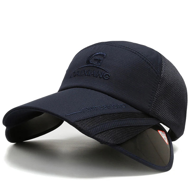 Long Visor Summer Baseball Cap