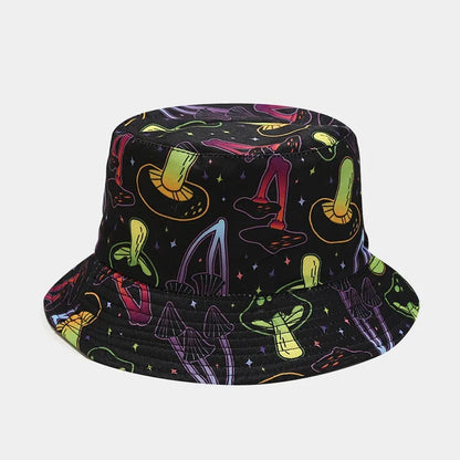 Colorful Print Bucket Hat Panama For Women And Men