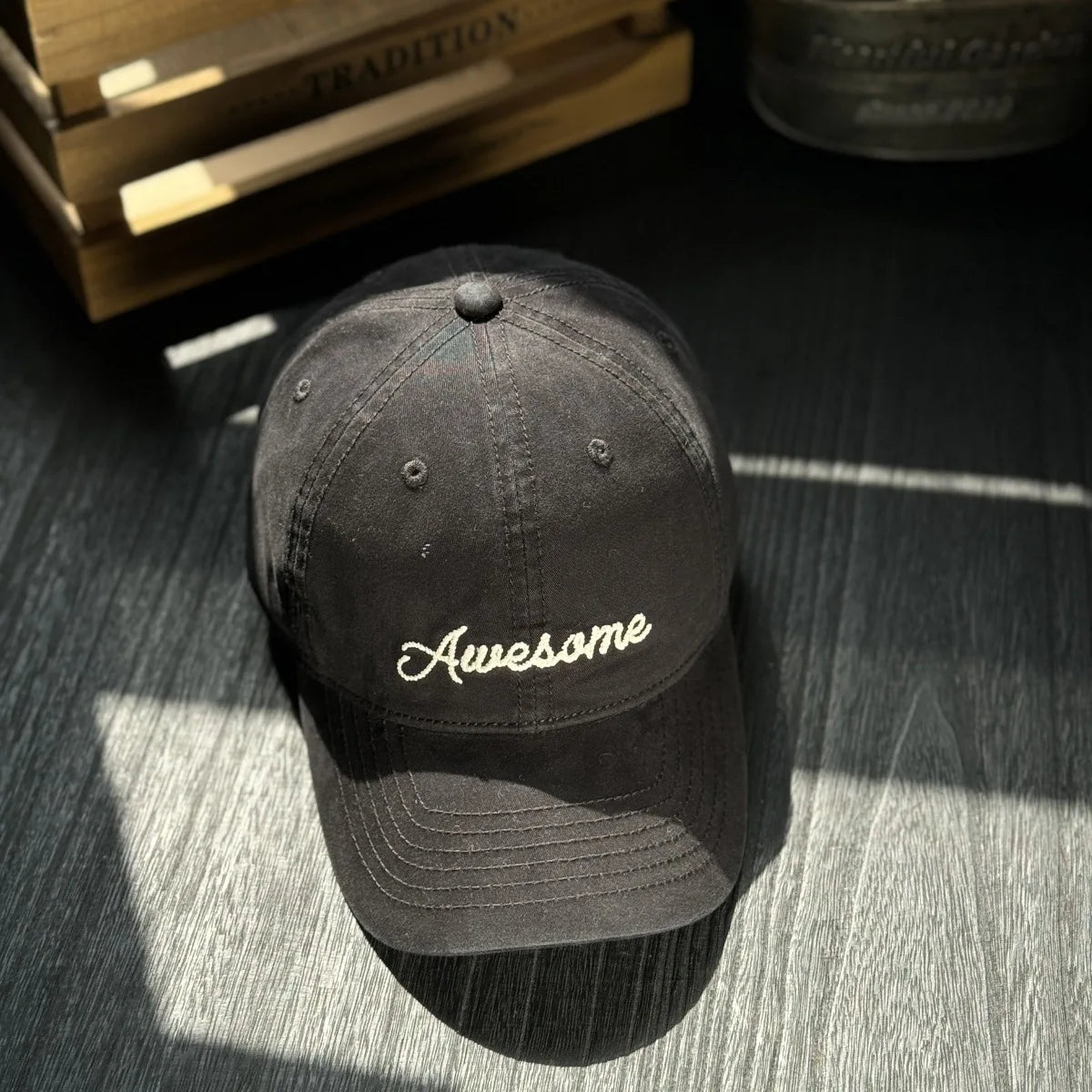 Japanese Original Niche Trendy Brand Deep Top Baseball Cap for Men