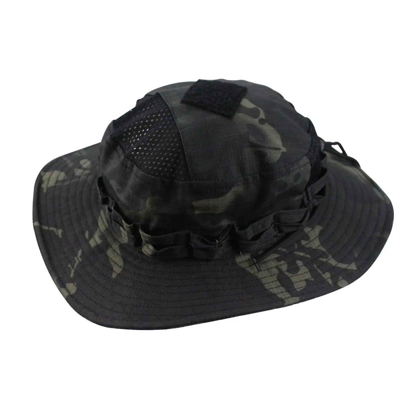 Ruins Camo Outdoor Summer Fishing Sunshade Benny Hat Round Brim Cap Fisherman Hats