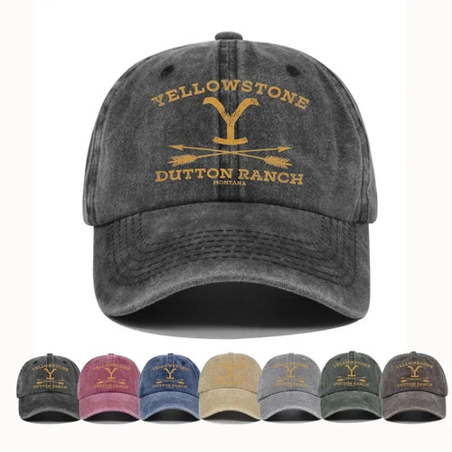 YellowStone Dutton Ranch Baseball Cap Spring Autumn for Men Women