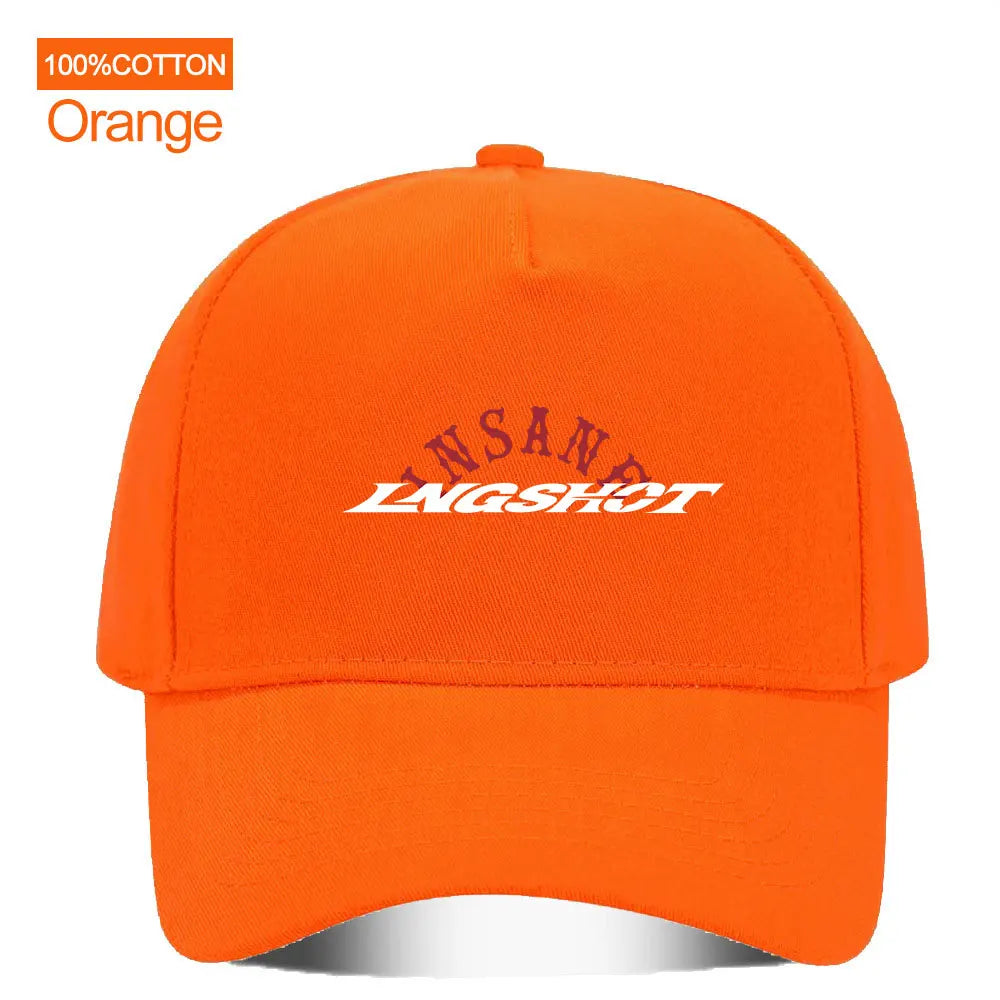 Cotton Classic Streetwear Baseball Cap Adjustable Snapback Printed Design