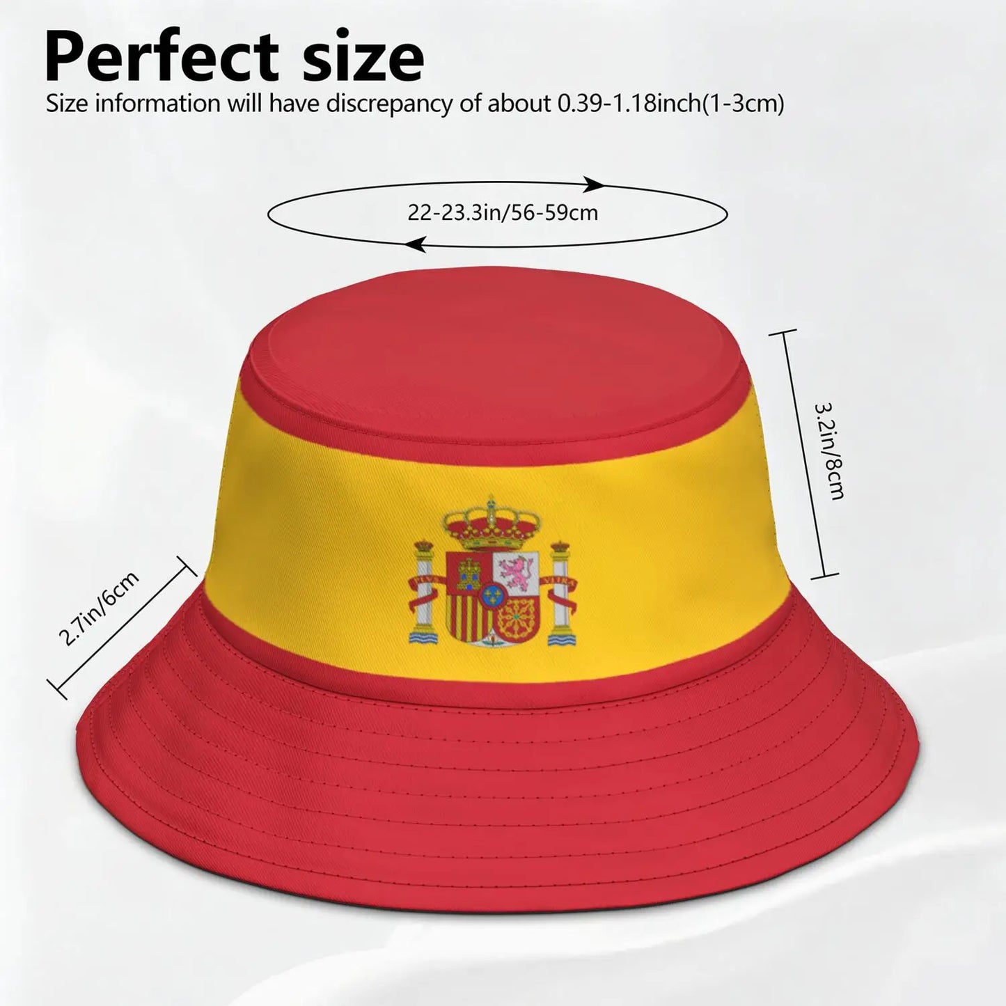Spain Teams Logo esp Bucket Cap Nation Flag Es Spanish Country