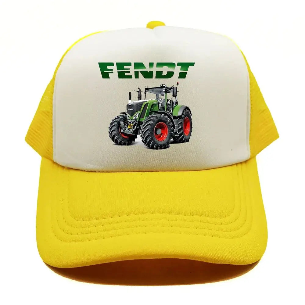 Fendt Cap Men Funny Farming Tractor Agriculture Fendt Hat Baseball Cap