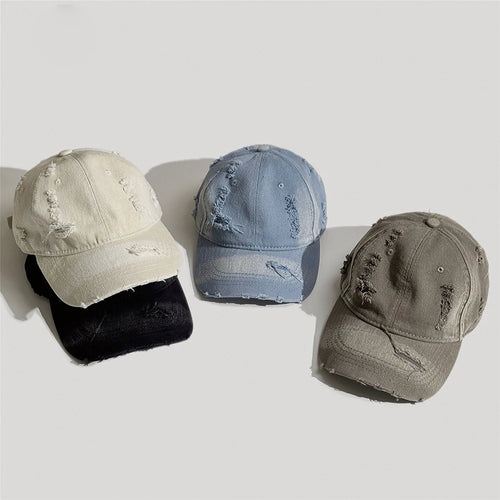 Top Quality Made Old Holes Baseball Cap
