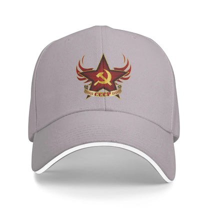 Russia CCCP Hunting Baseball Caps Male  Adult Snapback Cap Girl Summer Golf Hat