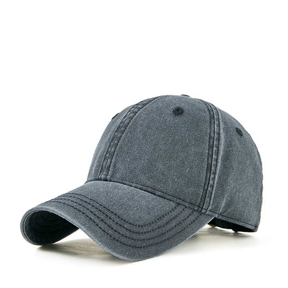 Man Cotton Big Size Baseball Hat Woman Plus Size Sun Caps Male Casual Snapback Cap