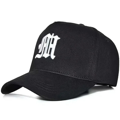 Fashion Gothic Letter M Embroidery Baseball Caps Autumn Outdoor Adjustable Casual Hats Sunscreen Hat Sports Cap