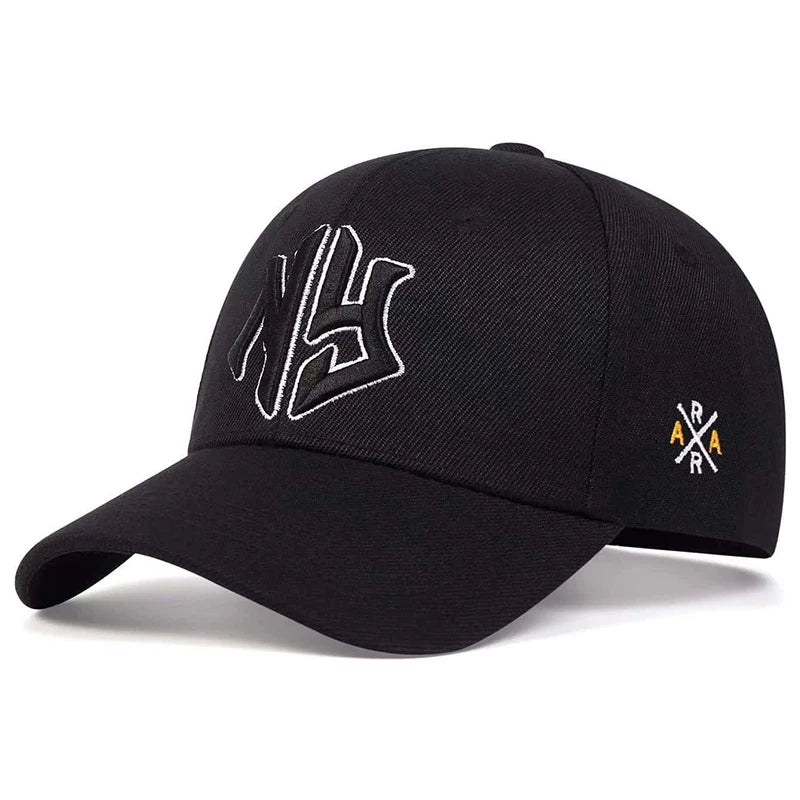Unisex Ng Letter Side Ar Embroidery Baseball Caps Spring and Autumn