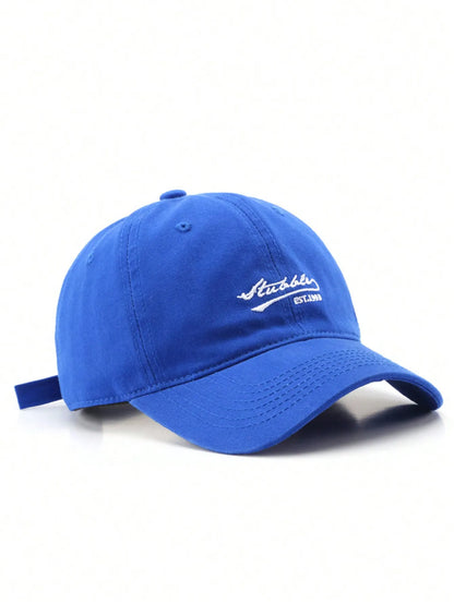Unisex All Season Wearing Pure Cotton Letter Fashionable Baseball Cap