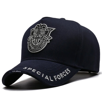 Large Size Baseball Cap Lady Pure Cotton Military Caps Tactical Sun Cap