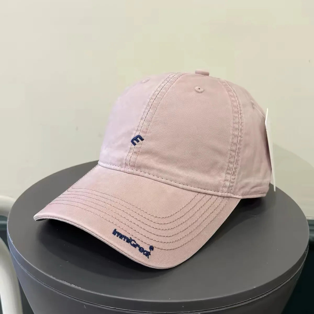Korean Style Minimalist Baseball Cap for Men Wome