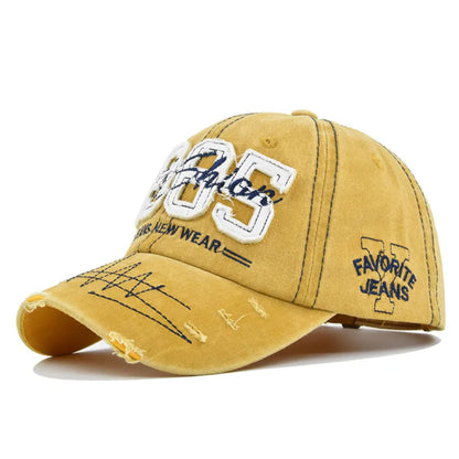Vintage Baseball Cap Women Men 1985 Embroidery Hip Hop Snapback Hat