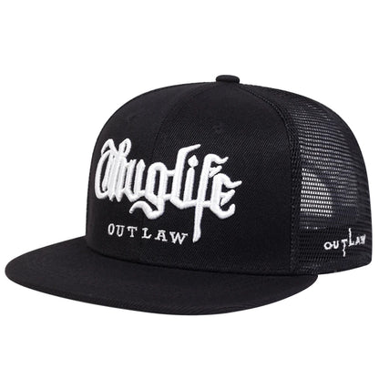 Fashion Fastball Cap Thuglife Embroidery Hiphop Baseball Cap