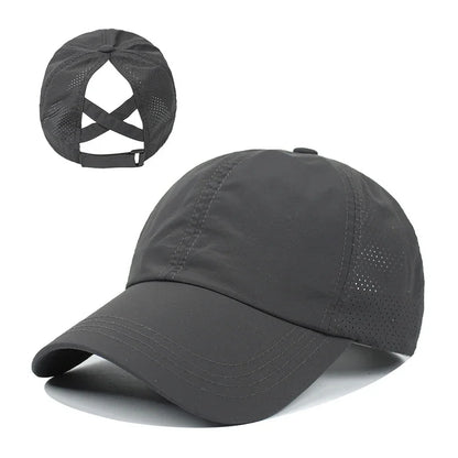 Summer Solid Color Baseball Caps Golf Wear Women Sport