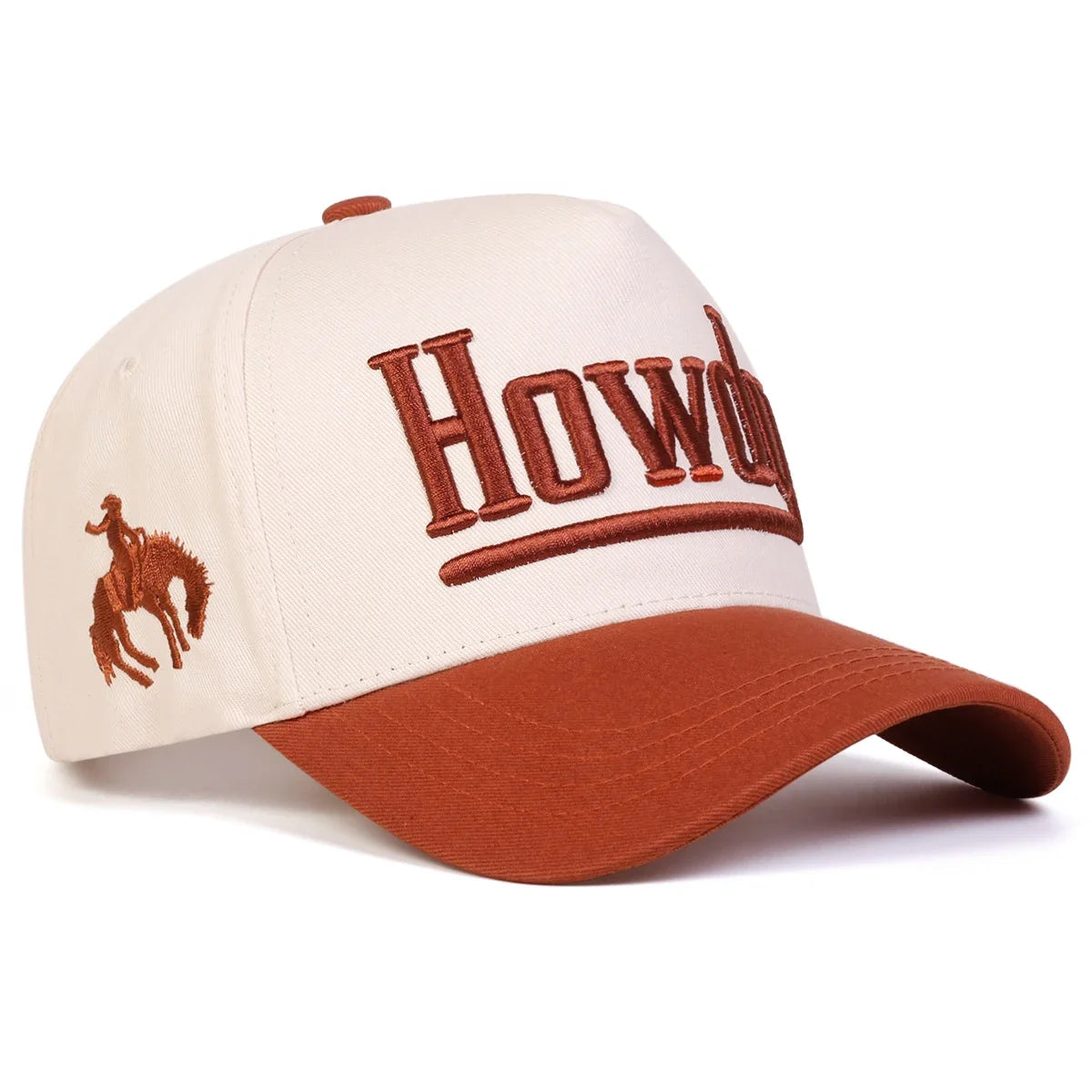 Unisex Howdy Letter Embroidery Baseball Caps Spring Autumn Sports Cap