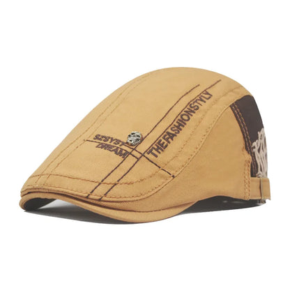 Summer Outdoor Cotton Berets Caps Newsboy Hats