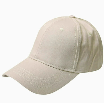 Summer Women's Hat, Ponytail Diagonal Baseball Cap, Cotton, Foreign Trade