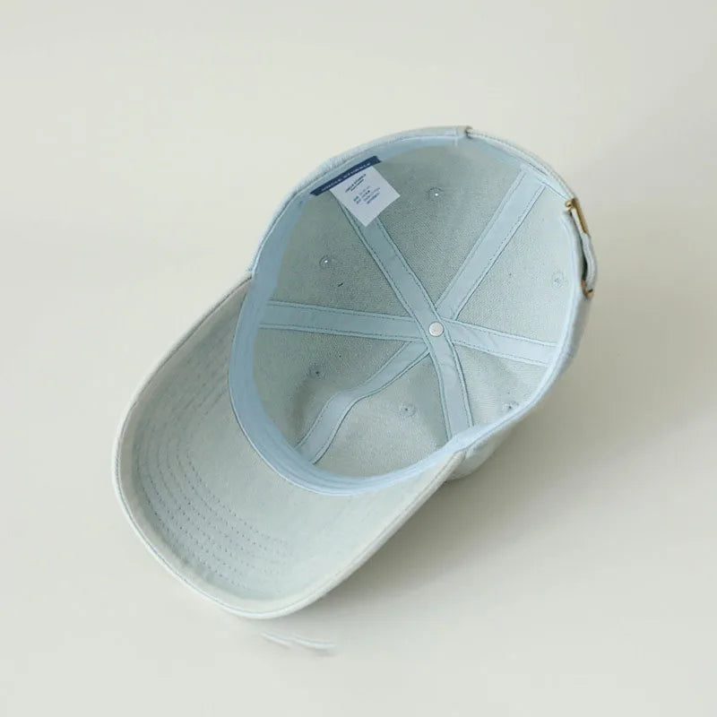 2026 Trending Retro Washed Denim Baseball Cap