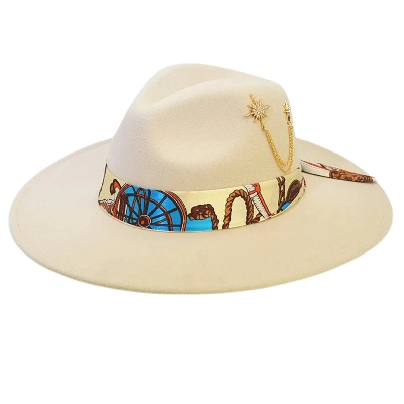 Fedoras Felt Hats Men Actors Perform Hat Homburg Panama Props Western Party Caps