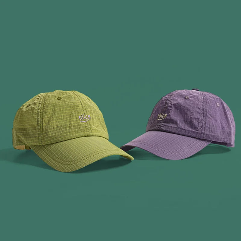 Baseball Cap Letter Embroidery Sun Hat Summer Sports Cap
