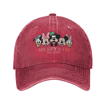 Mickey Friends 1928 Face Casual Baseball Cap