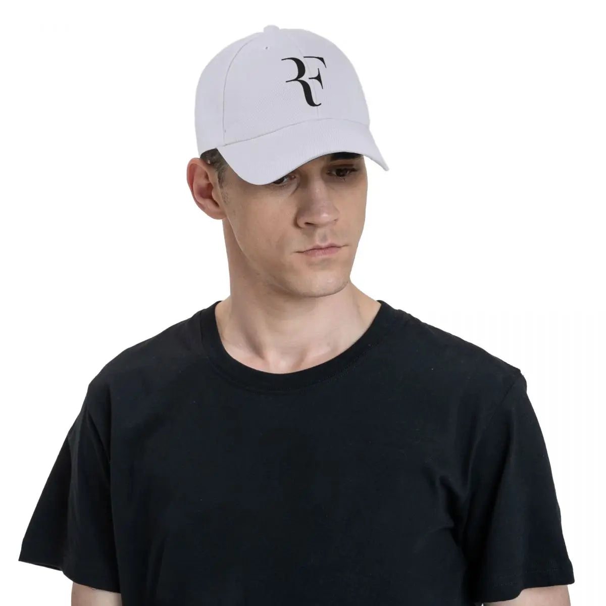 Men Women RF Roger Federer Patch Tennis Hats curved Baseball Caps