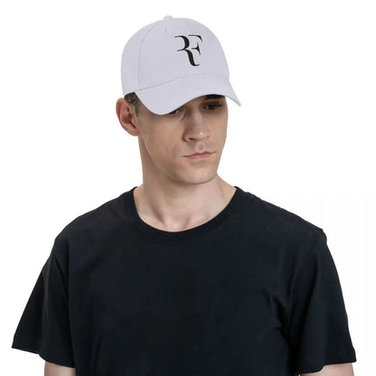 Men Women RF Roger Federer Patch Tennis Hats curved Baseball Caps