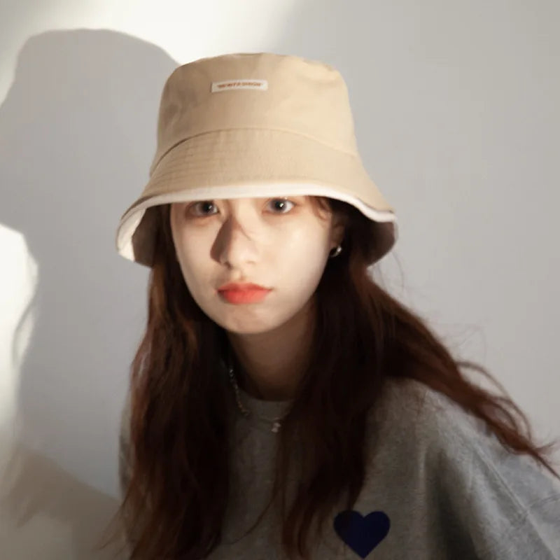 Fisherman's Hat Japanese-Style Versatile Bucket Hat Outdoor Casual Korean-Style