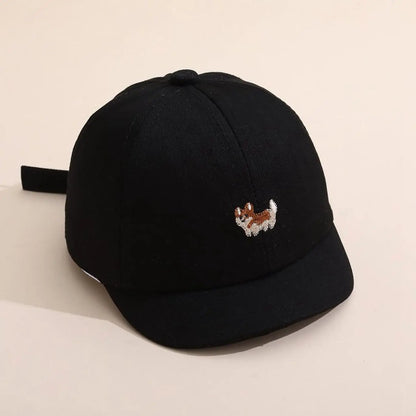 Cute Animal Embroidered Baby Baseball Hat Kids 1-3 Years