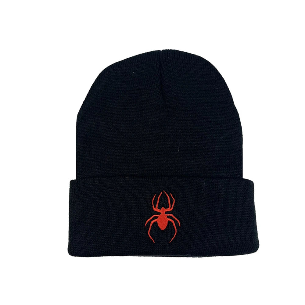Fashion New Cartoon Spider Embroidered Beanies Hat