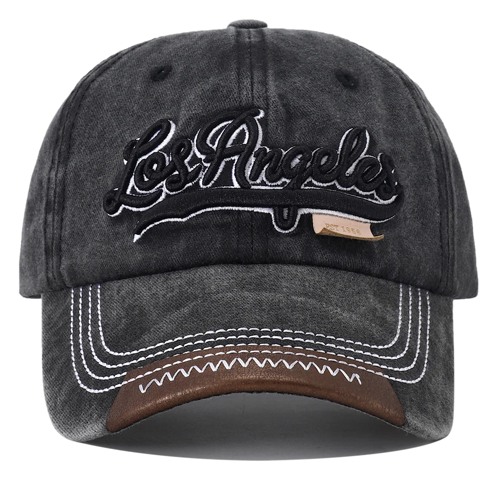 2025 New Designer Spring Summer Letter Embroidery Cotton Baseball Cap