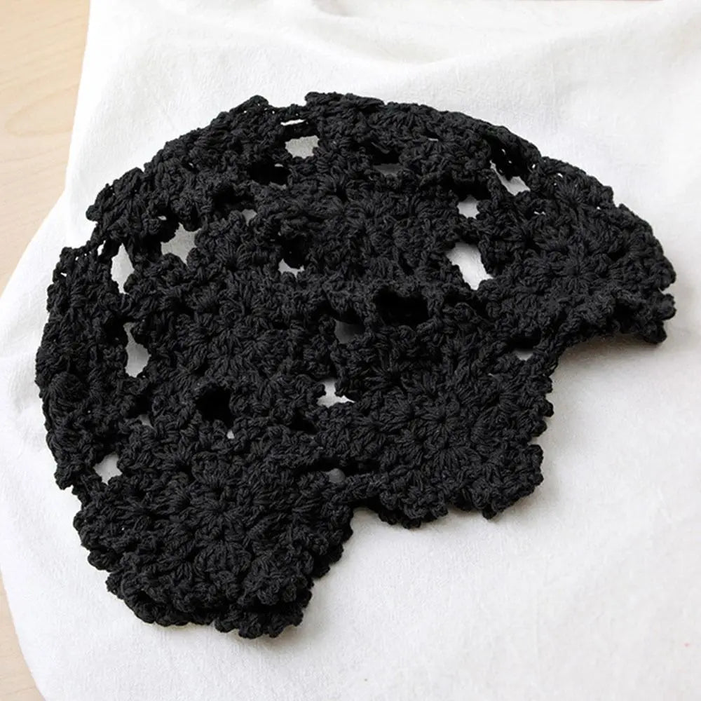 Autumn Winter Knitted Hat Hollowed Out Knitted Hat