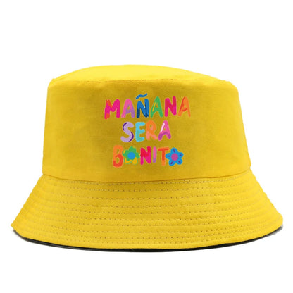 Manana Sera Bonito Print Fisherman Hat Karol G Bucket Hat