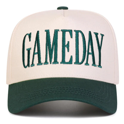 Unisex Gameday Letter Embroidery Baseball Caps Spring and Autumn