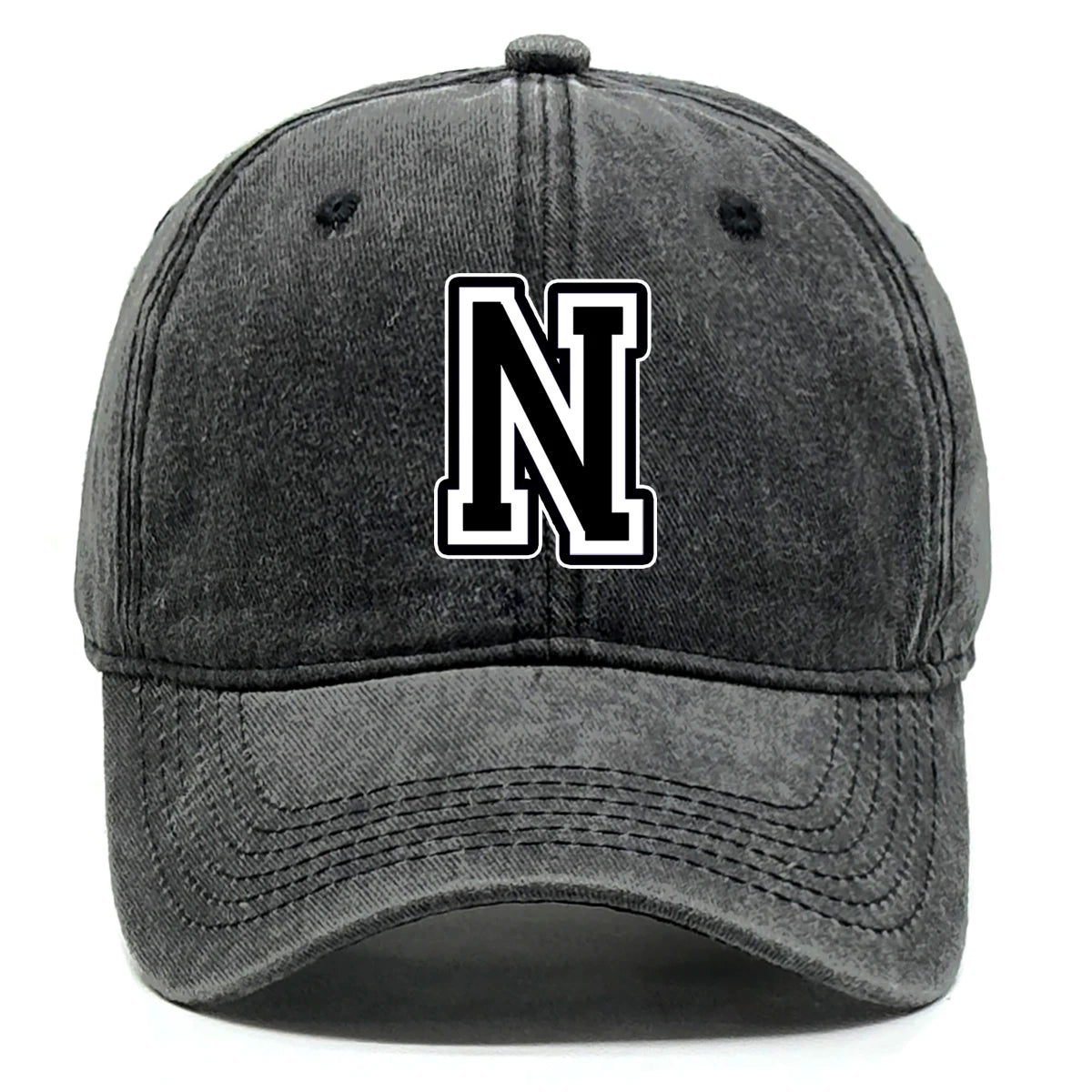 Popular Letters Print Baseball Caps Black Hat Gift Golf Dad Hat