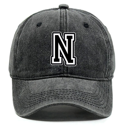 Popular Letters Print Baseball Caps Black Hat Gift Golf Dad Hat