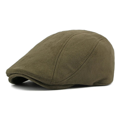 Fashion Berets Men Women Spring Autumn Suede Hats