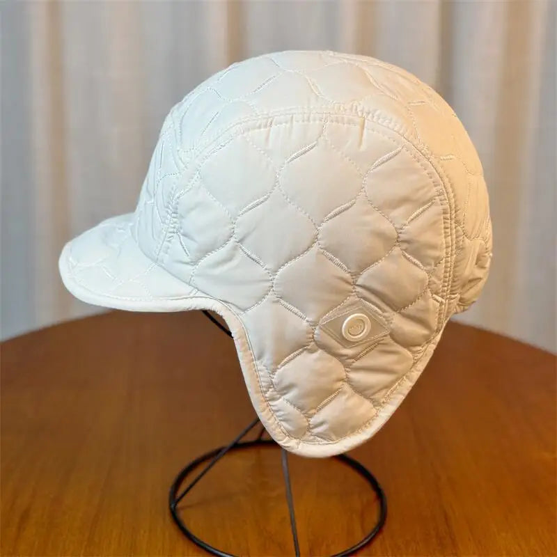 Velvet Lei Feng Hat Unisex Winter Thickened Velvet