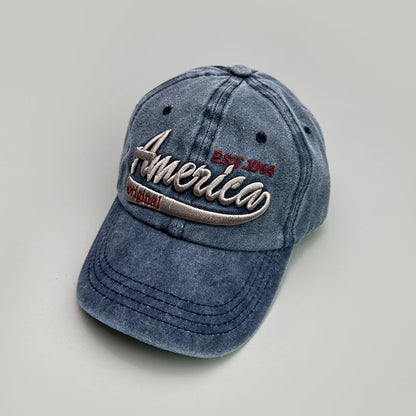 Personal American Letter Embroidery Baseball Hats