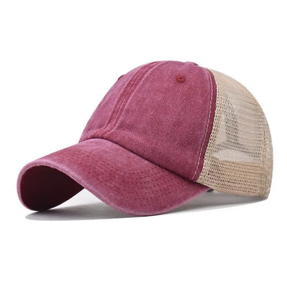 Spring and Summer Mesh Hats for Men and Women