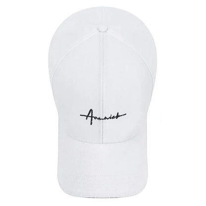 Breathable Sun Hats Cotton Solid Color Baseball Cap