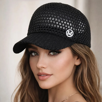 Unisex Hollow-Out Design Mesh Baseball Cap
