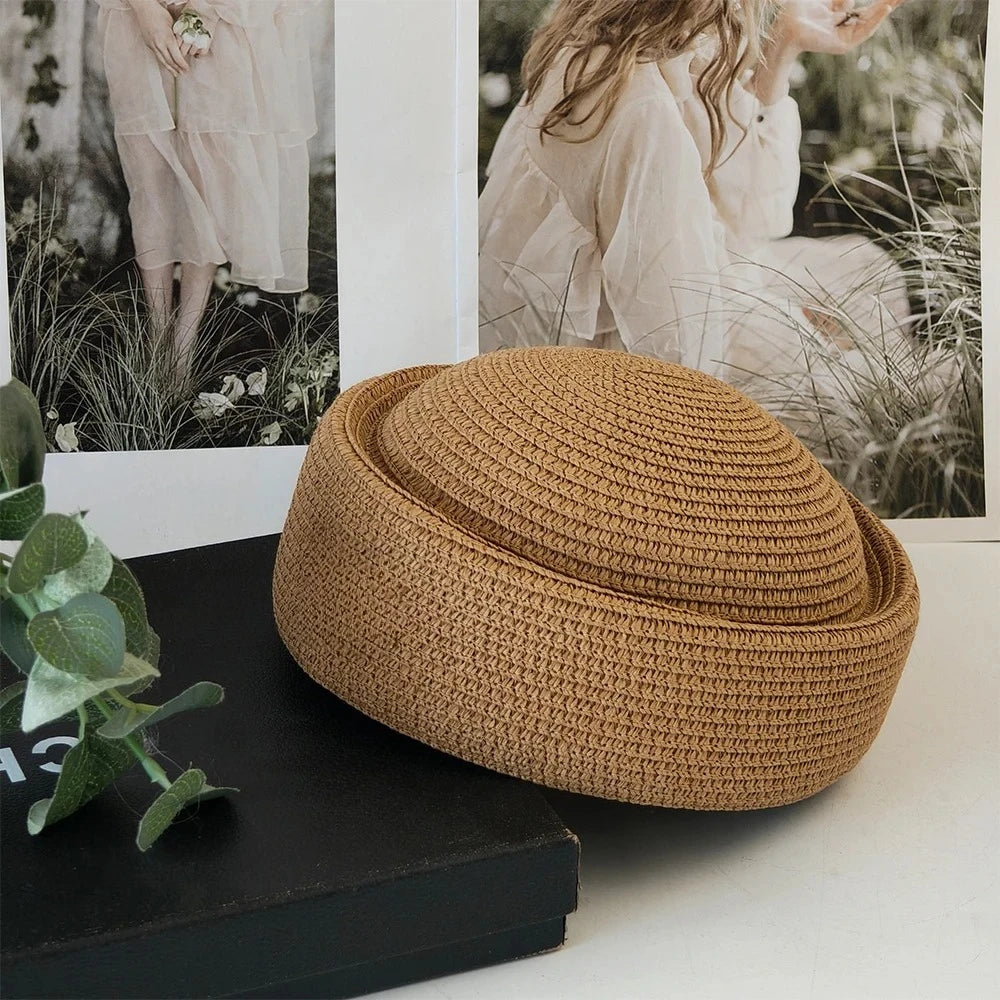 Women Summer Fashion Designer Artistic Painter Hat